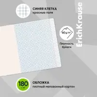 Тетрадь 12 листов в клетку ErichKrause «К доске!», обложка мелованный картон Тетрадь 12 листов в клетку ErichKrause «К доске!», обложка мелованный картон