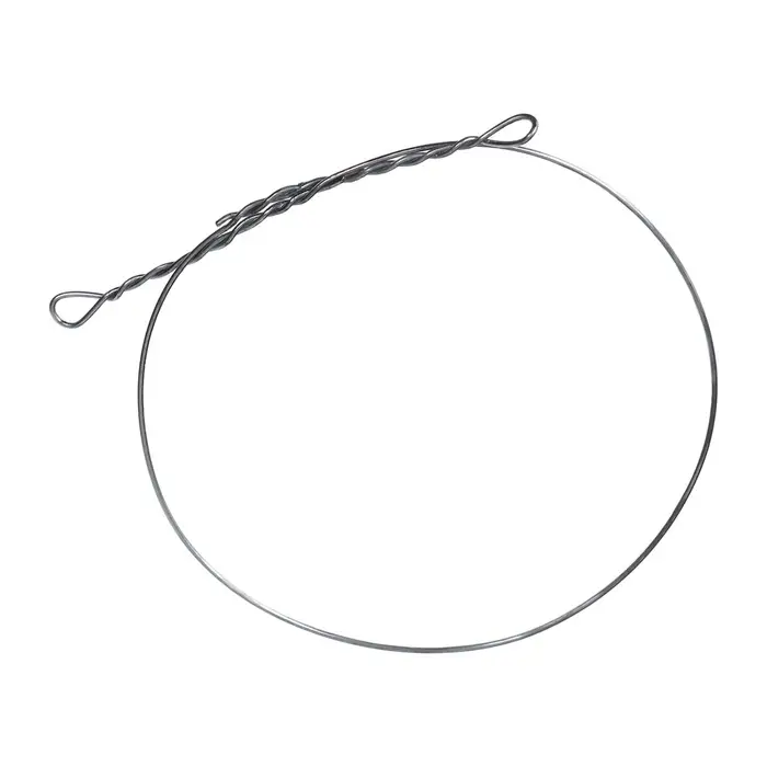 Поводок «Струна», диаметр 0.45 мм, тест 20 кг, 20 см, 5 шт.