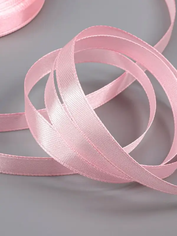 Лента атласная, 10 мм, 23±1 м, розовая №04 Лента атласная, 10 мм, 23±1 м, розовая №04
