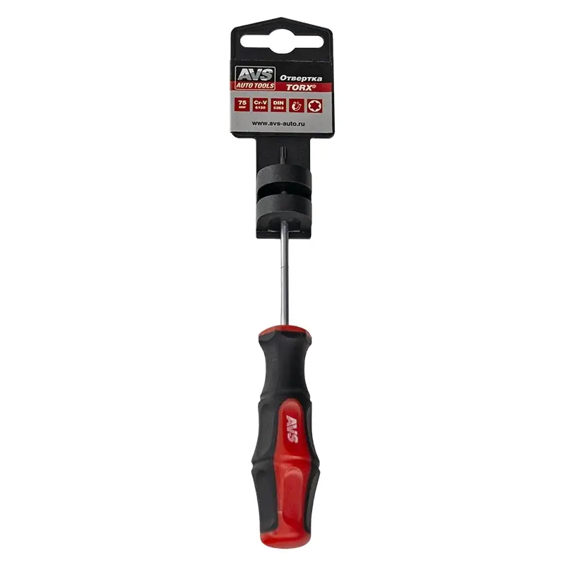 Отвертка TORX (T9x75 мм) "PRO" AVS OTX0975