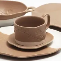 Блюдо керамическое &laquo;Монблан&raquo;, 23&times;34 см, ручная работа