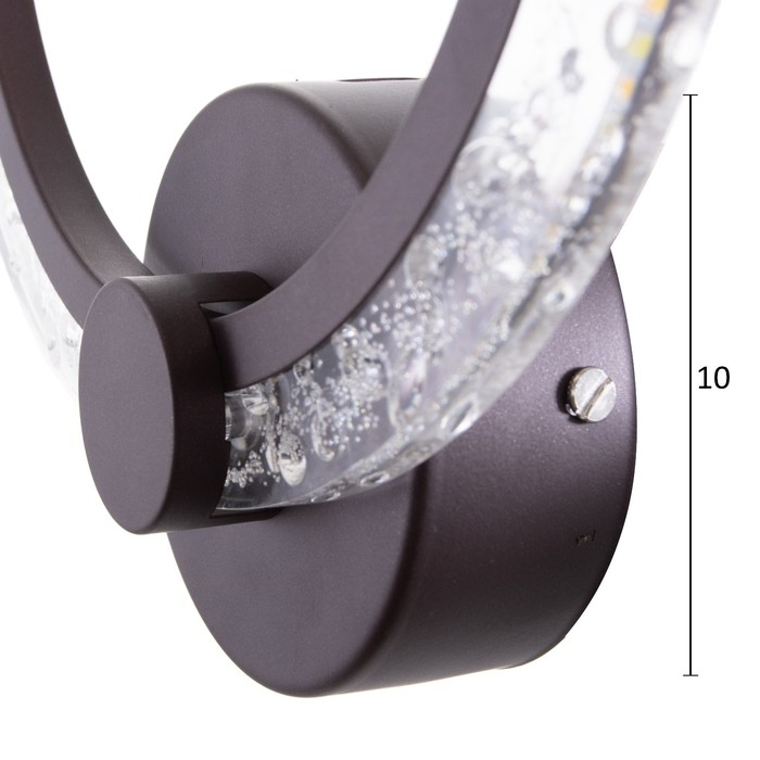 Бра 1833/1CF LED 24Вт 4000К кофе 25,5х6,5х29 см