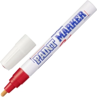 Маркер лаковый MunHwa 4 мм красный