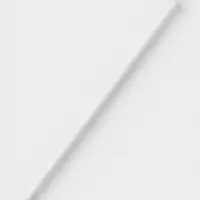 Карниз для ванной комнаты "Классик" 110-200 см, цвет белый