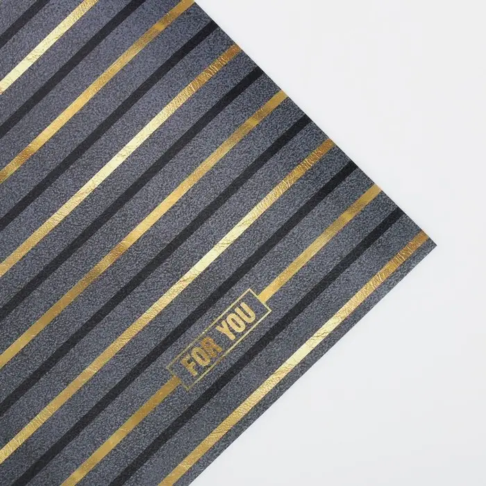 Бумага упаковочная глянцевая &laquo;For you&raquo;, 60 х 90 см