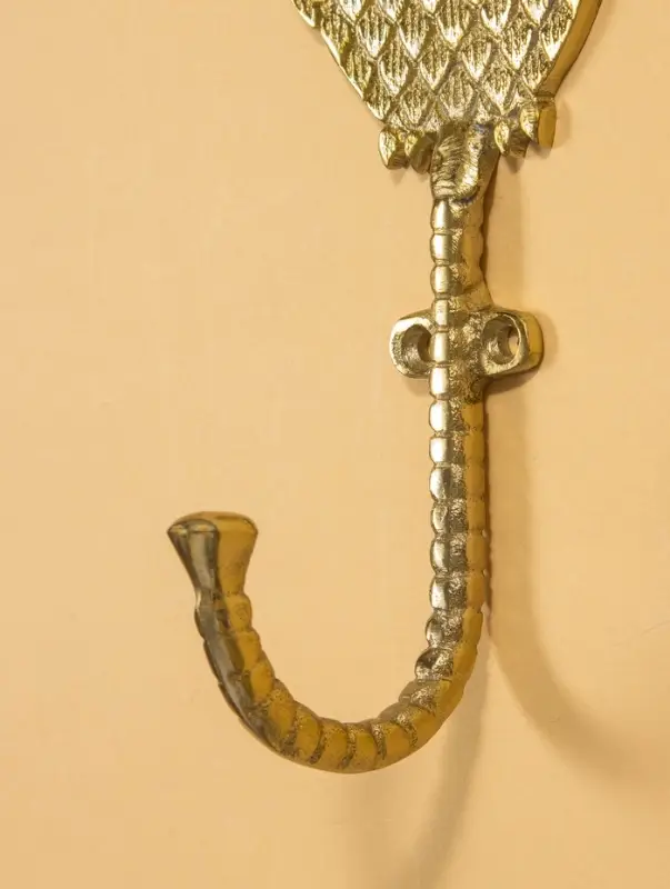 Крючок настенный Крючок настенный "Филин" 10х9х14 см, алюминий