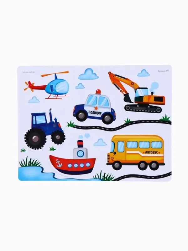 Игрушки - стикеры для купания в ванне &laquo;Машинки&raquo;, EVA, набор 12 шт.