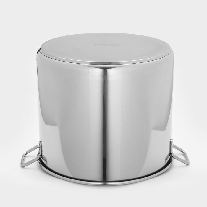 Котел из нержавеющей стали «Общепит», 35 л, d=40 см, h=33 см, капсульное дно, индукция Котел из нержавеющей стали «Общепит», 35 л, d=40 см, h=33 см, капсульное дно, индукция