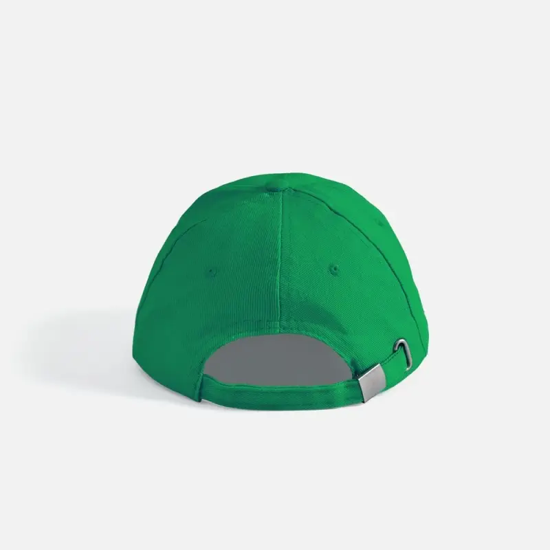 Бейсболка Buffalo, ярко-зеленая с белым Бейсболка Buffalo, ярко-зеленая с белым