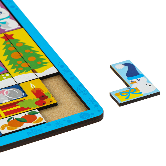 Новогодняя головоломка. Тетрис «Встречаем Новый год» Новогодняя головоломка. Тетрис «Встречаем Новый год»