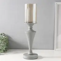 Металлический подсвечник на 1 свечу &laquo;Ферзь&raquo;, d=9 см, 12&times;12&times;42.5 см