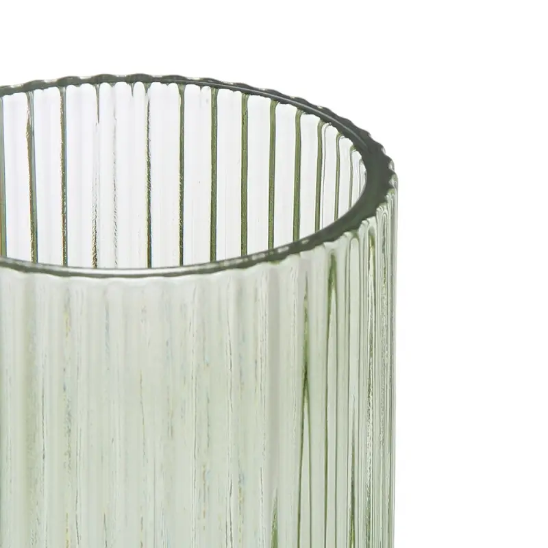 Стакан для ванной комнаты тм VETTA Ингрид, стекло, зеленый, 7х7х9,5см
