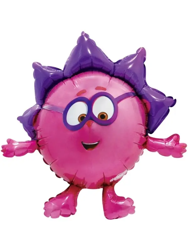 Воздушный шар фольгированный 17" &laquo;Ёжик. Смешарики&raquo;, набор 5 шт.