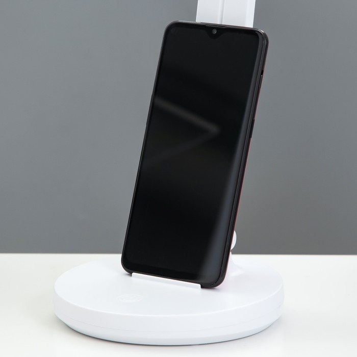 Настольная лампа сенсорная «Ларси» LED 6 Вт USВ белый 28×13.5×33 см Настольная лампа сенсорная «Ларси» LED 6 Вт USВ белый 28×13.5×33 см