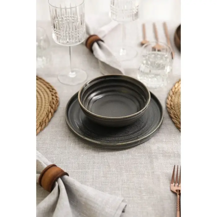 Салатник Magistro Urban, 600 мл, d=16 см, фарфор, серый