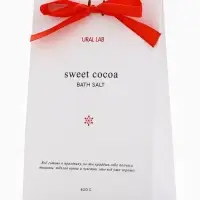 Соль для ванны в коробке, аромат сладкого какао, 400 г, URAL LAB