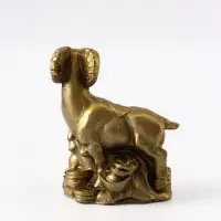 Фигурка &laquo;Горный баран Фэншуй на монетах&raquo;, 8&times;7&times;3.5 см