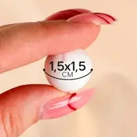 Шар из пенопласта (набор 30 шт.), d=1.5 см
