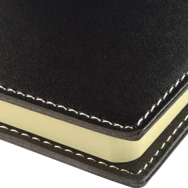 Еженедельник недатированный черный А6METROPOL 3-492/03