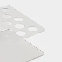 Подставка под тушь на 30 позиций, 19.5&times;12.5&times;5.8 см, оргстекло 2 мм