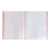 Папка А4, 100 прозрачных файлов, 400 мкм, МИКС