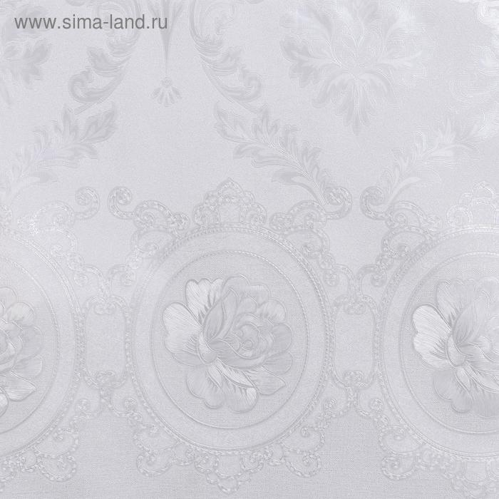 Клеёнка на стол, на тканевой основе, ширина 137 см, рулон 20 метров, толщина 0,25 мм, цвет белый Клеёнка на стол, на тканевой основе, ширина 137 см, рулон 20 метров, толщина 0,25 мм, цвет белый