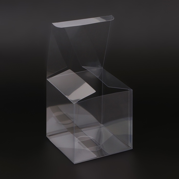 Складная коробка из PVC 10 х 10 х 10 см Складная коробка из PVC 10 х 10 х 10 см