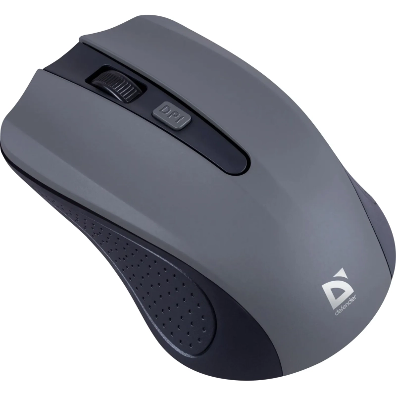 Мышь компьютерная Defender Accura MM-935 беспр.серый, 4кн,800-1600dpi 52936