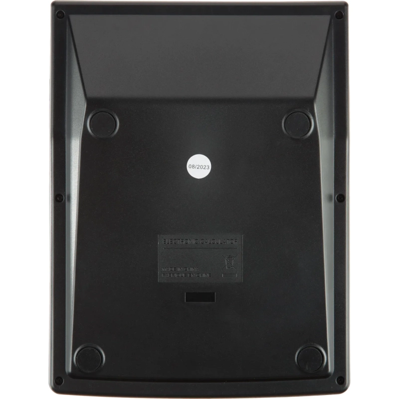 Калькулятор настольный ПОЛНОРАЗМ Attache AF-447B,12р,дв.пит,черн,198x153x42