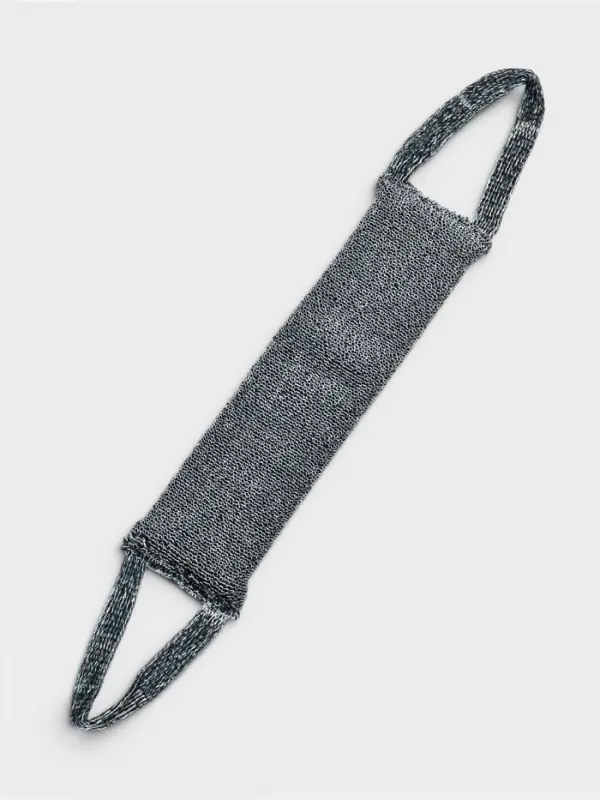 Мочалка банная длинная &laquo;Букле&raquo;, мужская, объёмная, 40&times;11 см