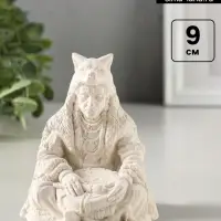 Фигурка декоративная &laquo;Шаман белых гор&raquo;, гипсовая, 9&times;6&times;6 см
