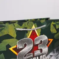 Пакет подарочный ламинированный, упаковка, «Танки», L 31 х 40 х 11.5 см