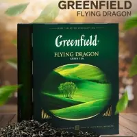Чай зеленый Greenfield Flying Dragon, 100 пакетиков*2 г