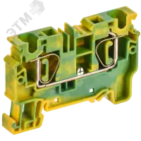 ARMAFIX Клемма пружинная CX6 PE 6мм2 проходная заземляющая IEK
