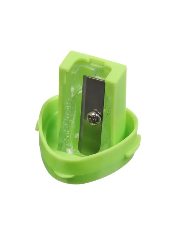 Точилка ErichKrause ClickUp Mini Reef, 1 отверстие, с контейнером, МИКС