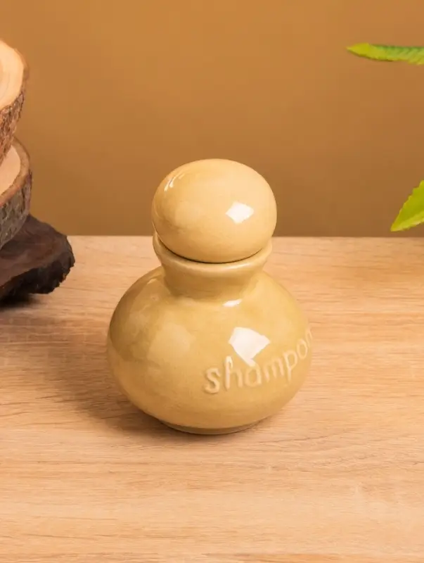 Сосуд для масла, 8.5×8.5×11 см, керамика, бежевый