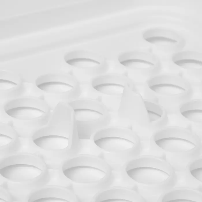 Пельменница IDEA, 35 ячеек, d=2.5 см, 25.5&times;28&times;2.9 см, пластик, белый