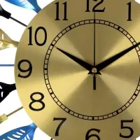 Часы настенные интерьерные &laquo;Вемен&raquo;, серия: Ажур, дискретный ход, d=60 см, циферблат d=22 см, от батарейки 1&times;АА