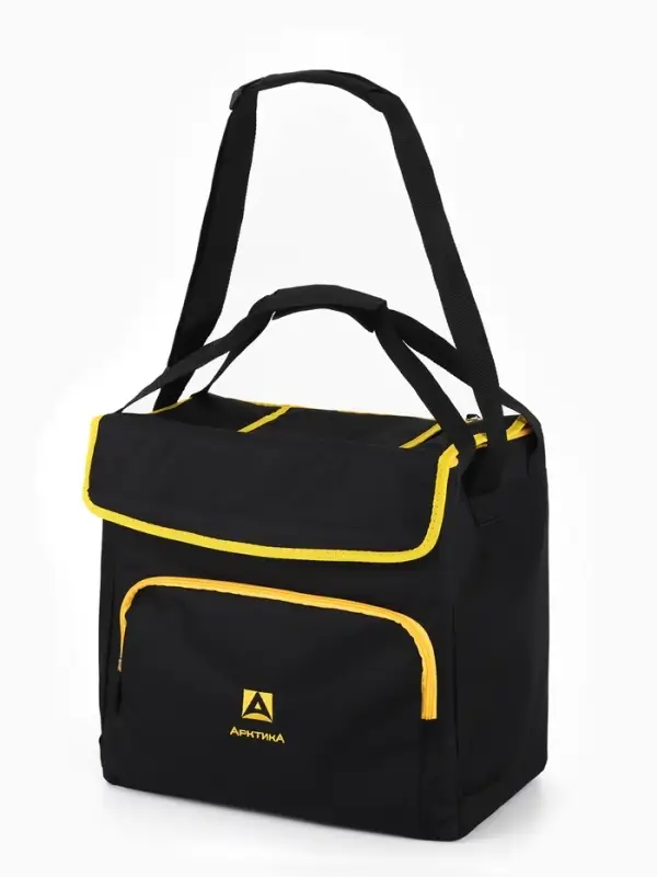 Сумка-холодильник &laquo;Арктика&raquo;, 30 л, с люком, 38&times;24&times;38 см, чёрная