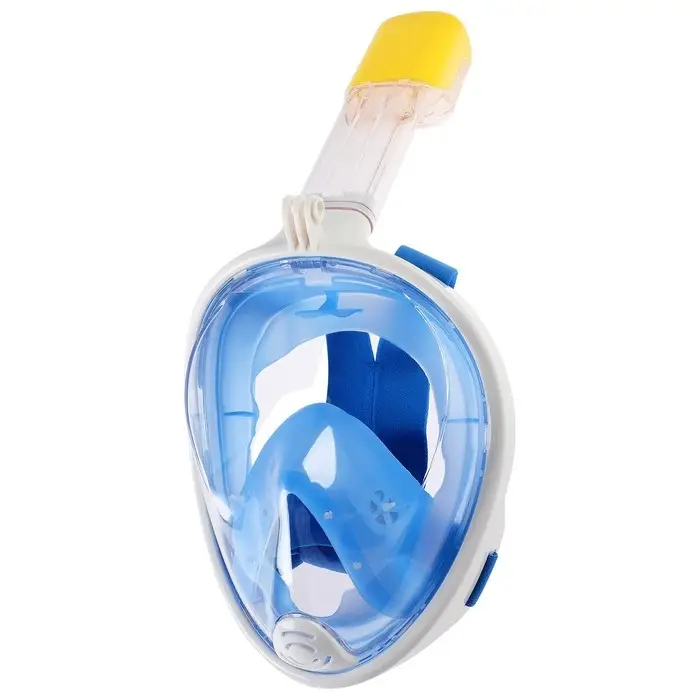 Маска для снорклинга ONLYTOP, р. L/XL, цвет синий Маска для снорклинга ONLYTOP, р. L/XL, цвет синий