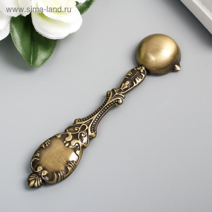Ложка для плавления сургуча металл  Ложка для плавления сургуча металл "Узорная" 36 гр 11х2,5х0,8 см