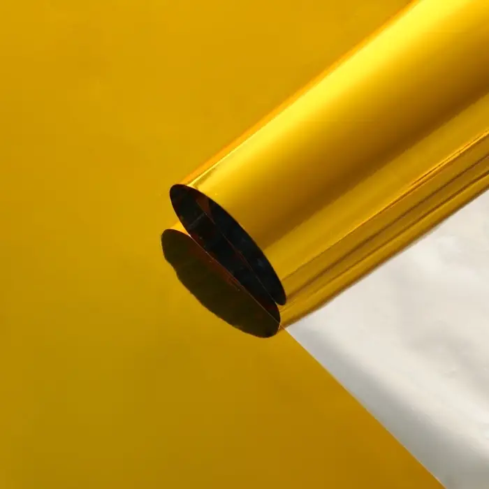 Плёнка упаковочная, 70×100 см, золотой