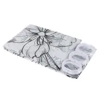 Шторка для ванной тм VETTA Цветы, ПЕВА 12 г/м2, 180x180 см, 1 дизайн