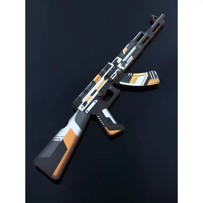 Набор сувенирное оружие «Некромантика», автомат, пистолет, нож-штык, 3 шт