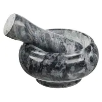 VETTA Ступка с пестиком, 9x4,5см, мрамор, 3 цвета