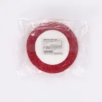 Лента атласная &laquo;Салют из снежинок&raquo;, 1.5 см &times; 23&plusmn;1 м, красная