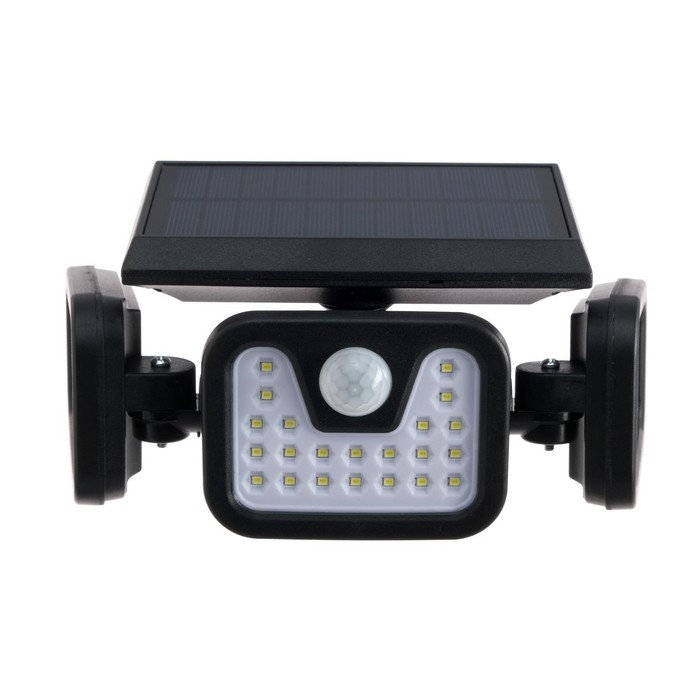 Светодиодный прожектор на солнечной батарее 20 Вт, выносная панель, 15 × 13 × 7 см, 6500К Светодиодный прожектор на солнечной батарее 20 Вт, выносная панель, 15 × 13 × 7 см, 6500К