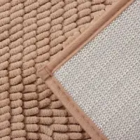 Коврик для дома Доляна &laquo;Букли длинные&raquo;, 40&times;60 см, бежевый