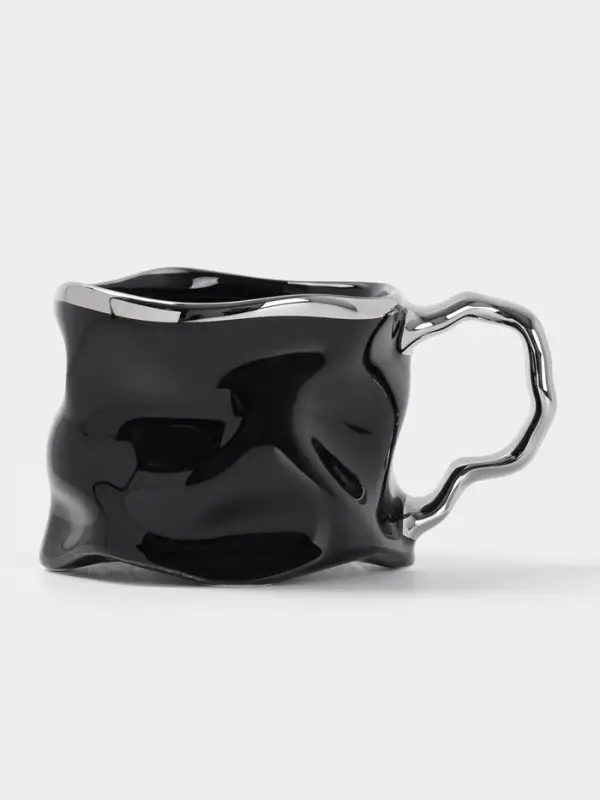 Кружка «Ночная роскошь», 350 мл, керамика, чёрная