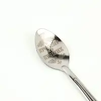 Ложка чайная с гравировкой &laquo;Настоящему герою&raquo;, h=14 см